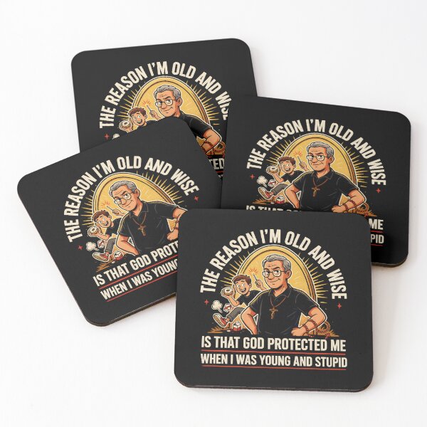 Item preview, The Reason I'm Old and Wise is that God Protected Me designed and sold by Redgiant87x.