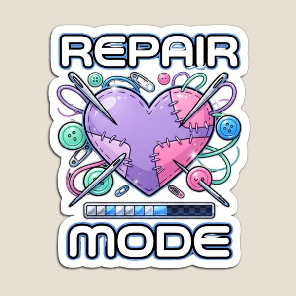 Item preview, Repair Mode Y2K Sewing Graphic designed and sold by GoofyShopp.