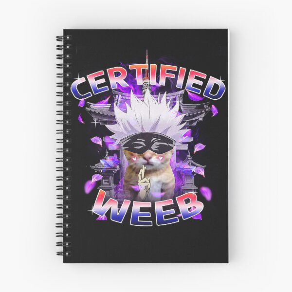 Item preview, certified weeb designed and sold by unimajinasi.