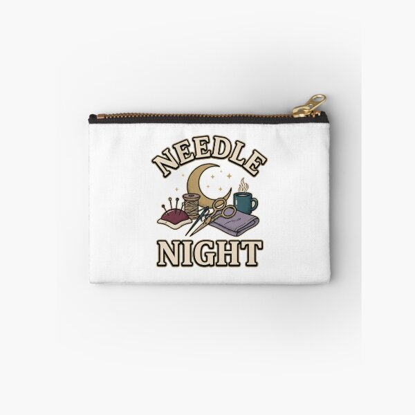 Item preview, Needle Night Cozy Sewing Art designed and sold by GoofyShopp.
