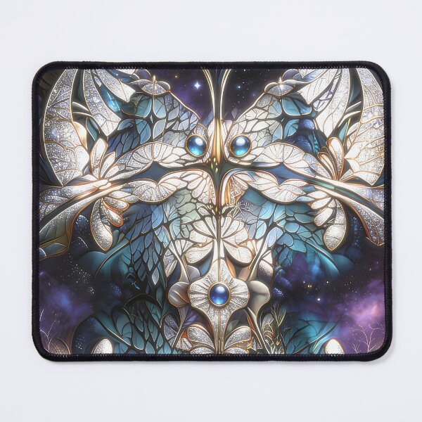 Item preview, Sparkling Jewel-encrusted Fractal Against a Stellar Background designed and sold by Frackxion.