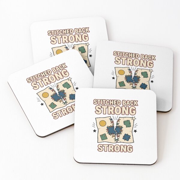 Item preview, Stitched Back Strong Visible Mending Art designed and sold by GoofyShopp.