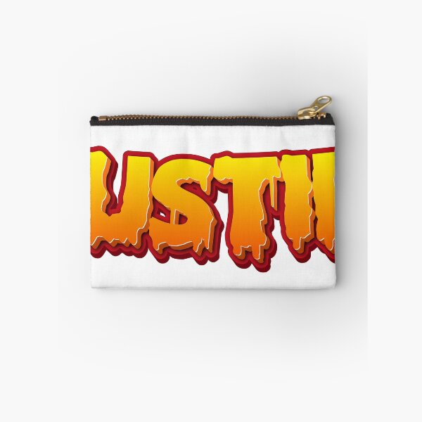 Item preview, Justin halloween text designed and sold by Sticktle.