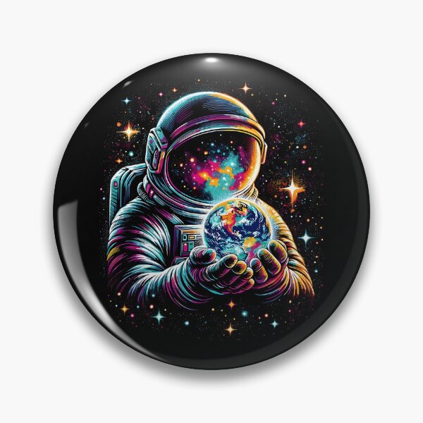 Item preview, Cosmic Astronaut Shirt, Galaxy Planet Graphic Tee, Astronaut Holding Earth Design, Retro Space Explorer Gift, Astronomy Lover designed and sold by Phirivey.