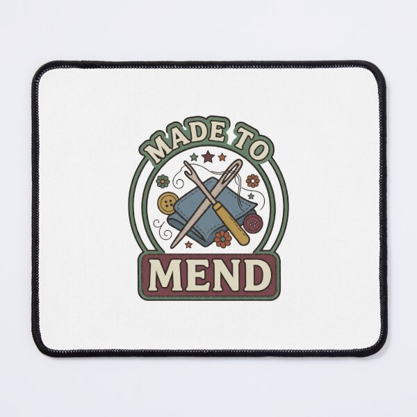 Item preview, Made to Mend Vintage Sewing Patch designed and sold by GoofyShopp.