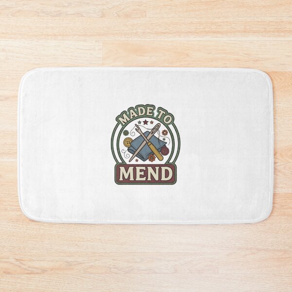 Item preview, Made to Mend Vintage Sewing Patch designed and sold by GoofyShopp.