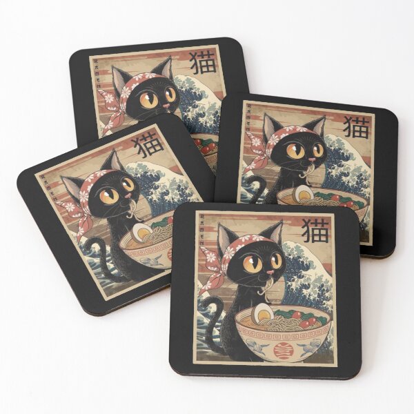 Item preview, Japanese Noodle Cat - Ramen Cat designed and sold by Gbriel3.
