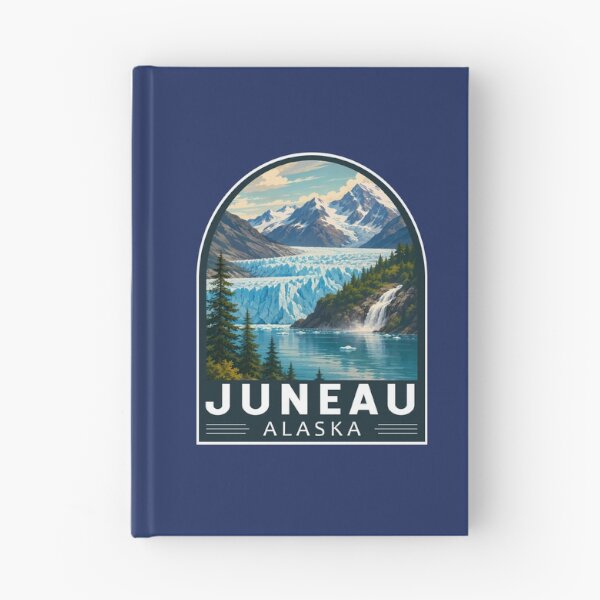 Item preview, Juneau Alaska Travel Art Emblem designed and sold by KrisSidDesigns.
