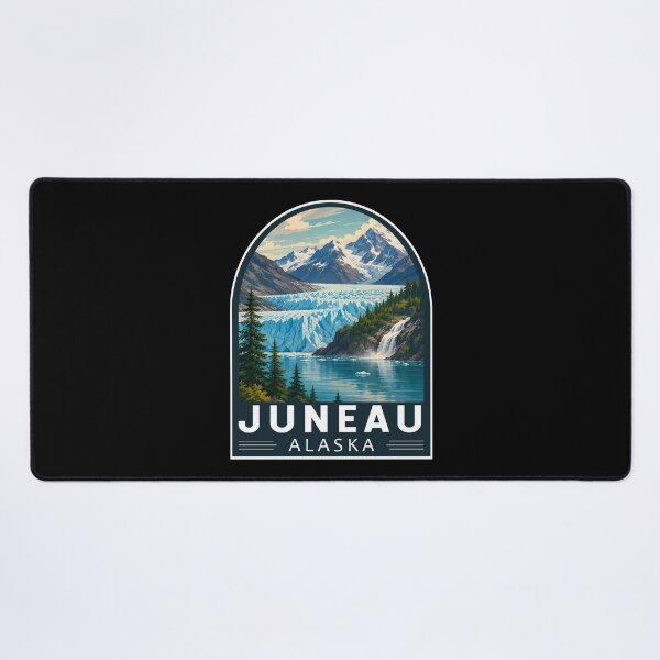Item preview, Juneau Alaska Travel Art Emblem designed and sold by KrisSidDesigns.