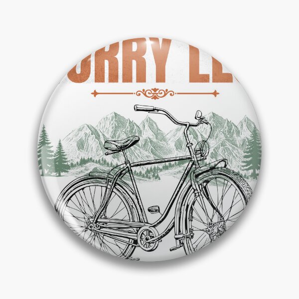 Item preview, Ride More Worry Less Vintage Cycling Mountain Adventure T-Shirt designed and sold by Uvclick.