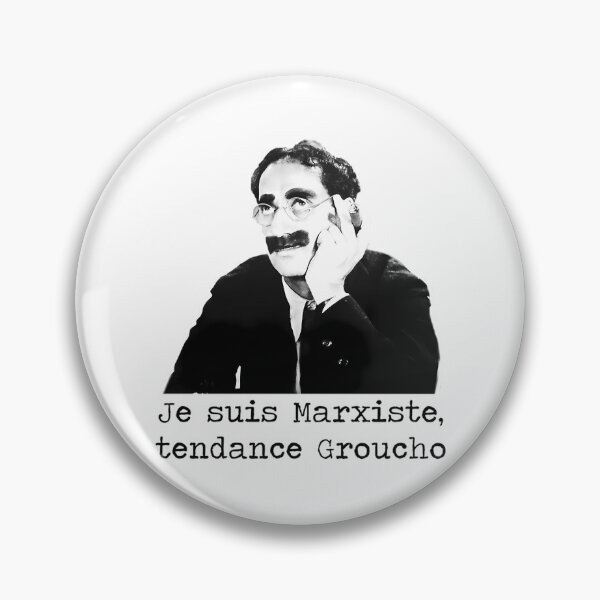 Item preview, Je Suis Marxiste Tendance Groucho designed and sold by aca-riolaus.