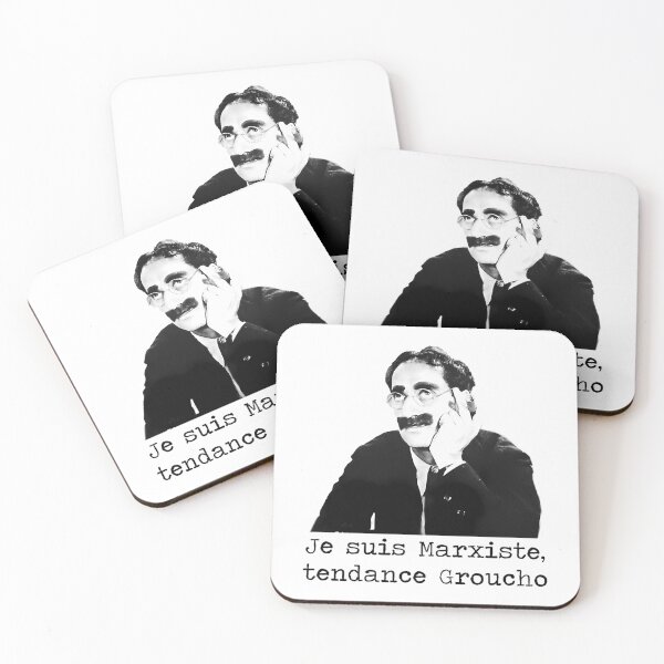 Item preview, Je Suis Marxiste Tendance Groucho designed and sold by aca-riolaus.