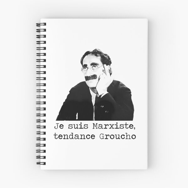 Item preview, Je Suis Marxiste Tendance Groucho designed and sold by aca-riolaus.