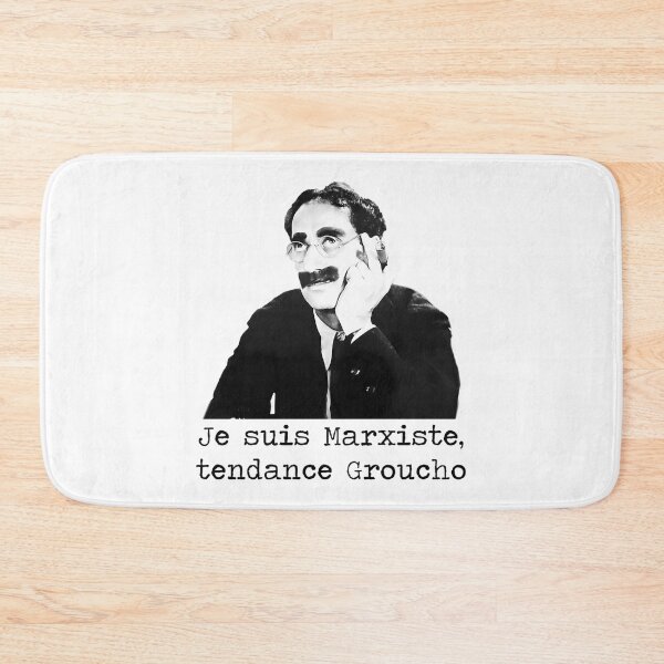 Item preview, Je Suis Marxiste Tendance Groucho designed and sold by aca-riolaus.