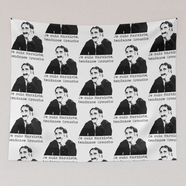 Item preview, Je Suis Marxiste Tendance Groucho designed and sold by aca-riolaus.