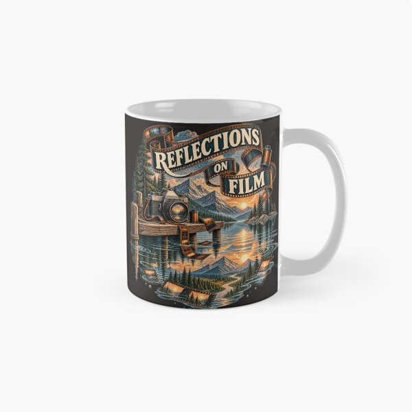 Item preview, Reflections on Film – Analog Camera Lake Art designed and sold by Golden Era Studio.