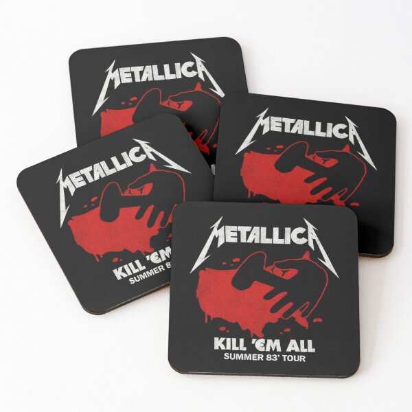 Item preview, Metallica-Band Summer 83 tour designed and sold by IshTarltArt.