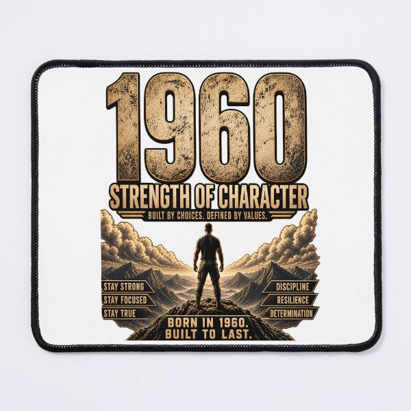 Item preview, Born in 1960 Strength of Characte designed and sold by JMDG Studio.