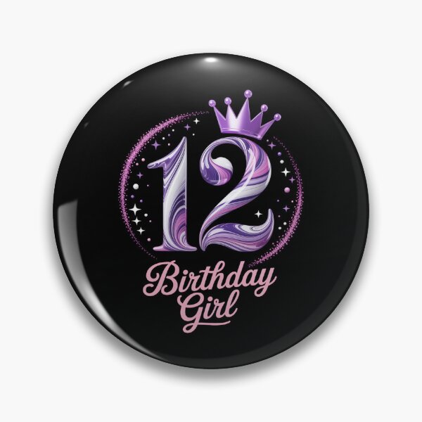 Item preview, 12th Birthday Celebration Design designed and sold by jkrphoto.