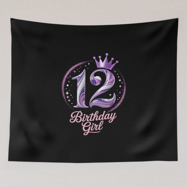 Item preview, 12th Birthday Celebration Design designed and sold by jkrphoto.