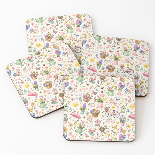 Item preview, Hello Spring Bloom & Grow designed and sold by Military Insignia Products.