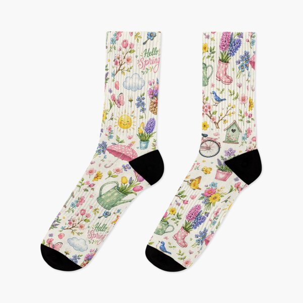 Item preview, Hello Spring Bloom & Grow designed and sold by Military Insignia Products.