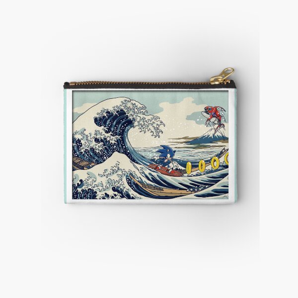 Artikelvorschau, Geek X Art – Sonic surft die Große Welle vor Kanagawa entworfen und verkauft von Magic-Ynk.