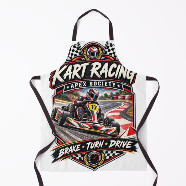 Item preview, Kart Racing Apex Society Brake Turn Drive designed and sold by Rhubarb Bridge Merch.