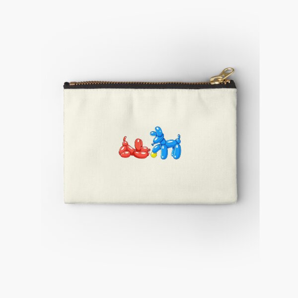 Item preview, Red & Blue Balloon Dogs with Yellow Ball designed and sold by DesgnsxGifts.
