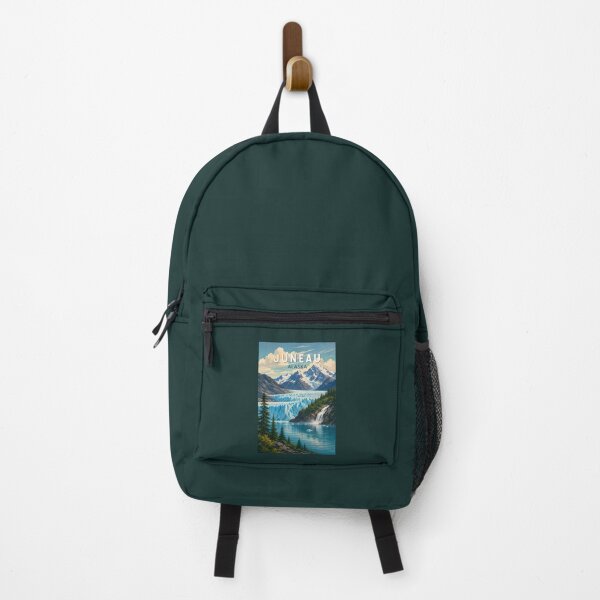 Item preview, Juneau Alaska Illustration Travel Art Vintage designed and sold by KrisSidDesigns.