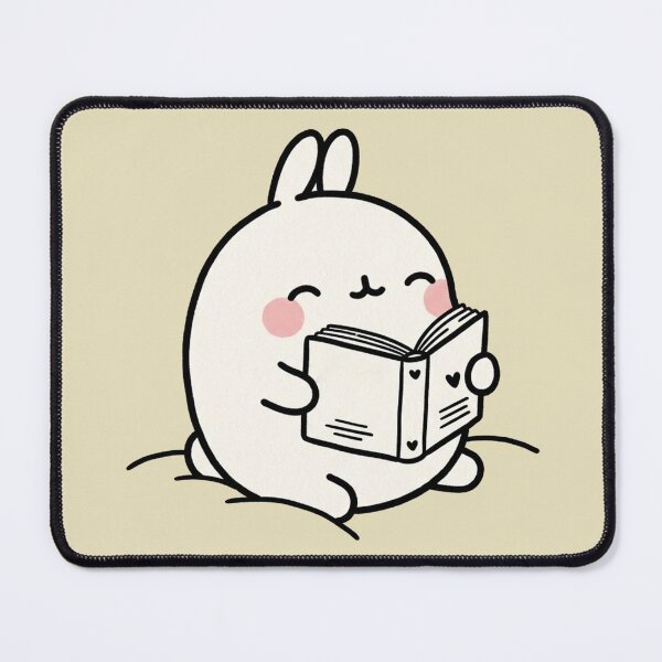 Item preview, Cute rabbit reading a book designed and sold by snoWorkshop.
