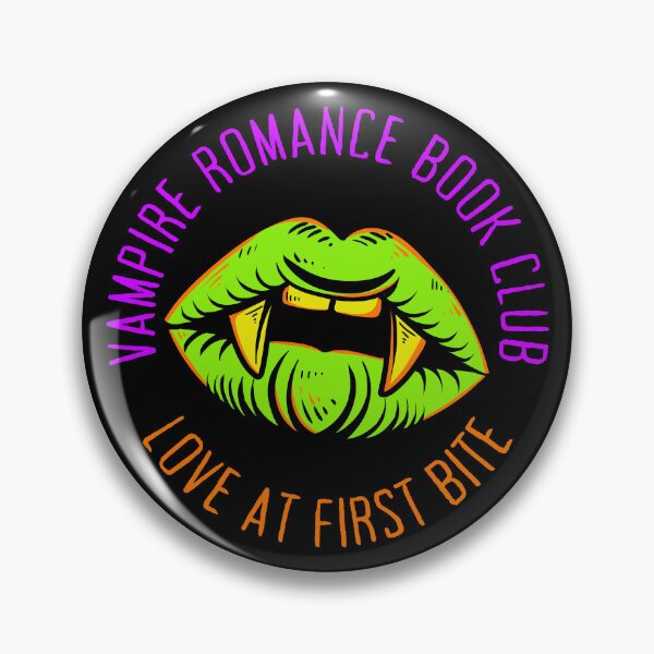 Item preview, Vampire Romance Book Club Fangs Graphic designed and sold by feralheartsclub.