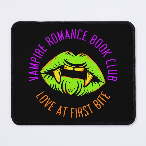 Item preview, Vampire Romance Book Club Fangs Graphic designed and sold by feralheartsclub.