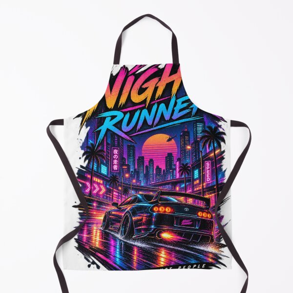 Item preview, Night Runner Retro City Drive designed and sold by CodePaws Creations.