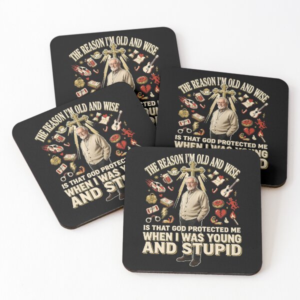 Item preview, The Reason I'm Old and Wise is that God Protected Me designed and sold by Redgiant87x.