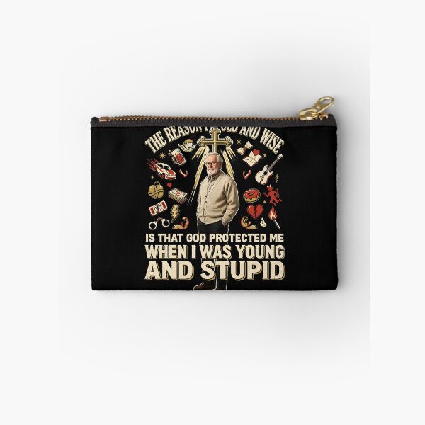 Item preview, The Reason I'm Old and Wise is that God Protected Me designed and sold by Redgiant87x.