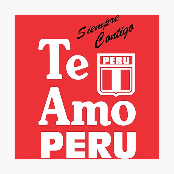 Item preview, I love you Peru by BoletoStore designed and sold by BoletoStore.