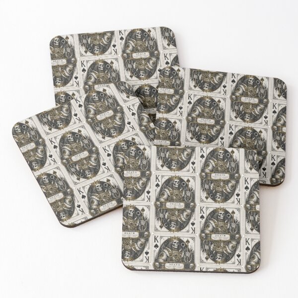 Item preview, Death – King of Spades | Four Horsemen of the Apocalypse Gothic Playing Card designed and sold by Kromia.