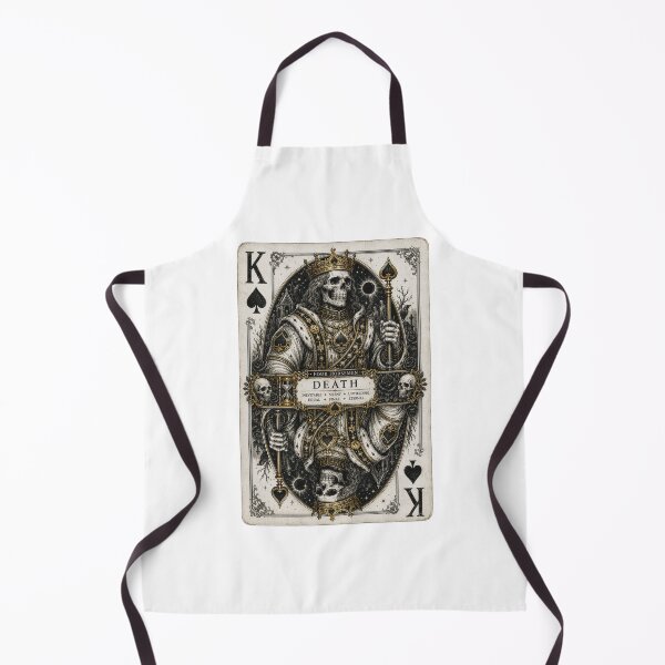 Item preview, Death – King of Spades | Four Horsemen of the Apocalypse Gothic Playing Card designed and sold by Kromia.