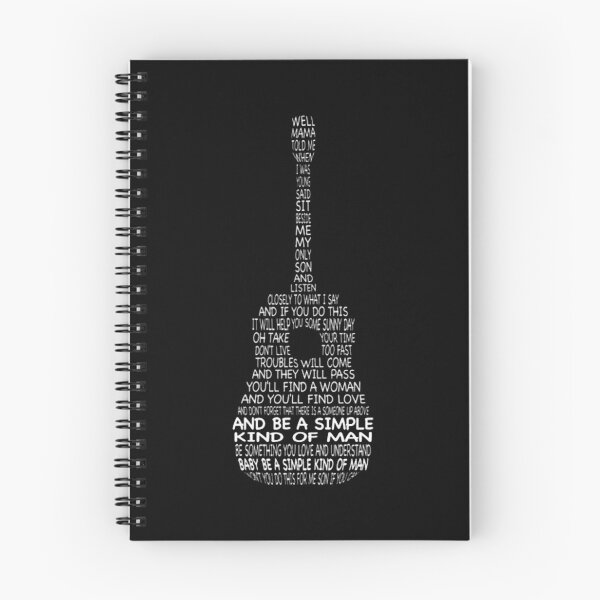 Artikelvorschau, Band Simple Man Lyrics Viny entworfen und verkauft von KawaiiMythos.