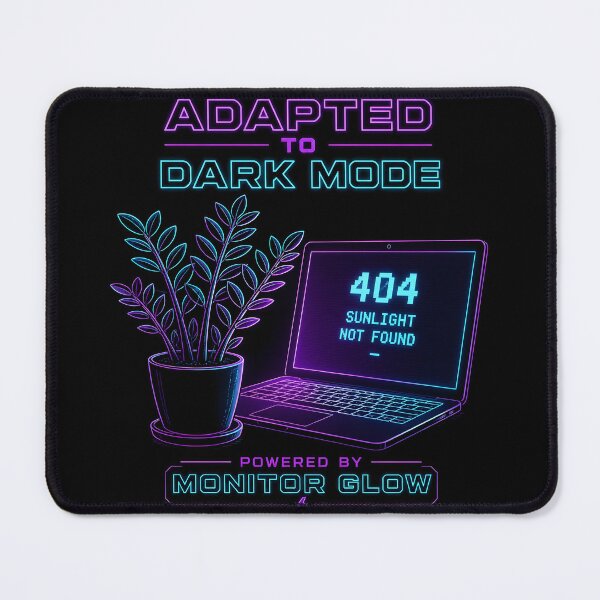 Item preview, Adapted To Dark Mode 404 Sunlight Not Found Plant Parent designed and sold by ThirdShiftLab.