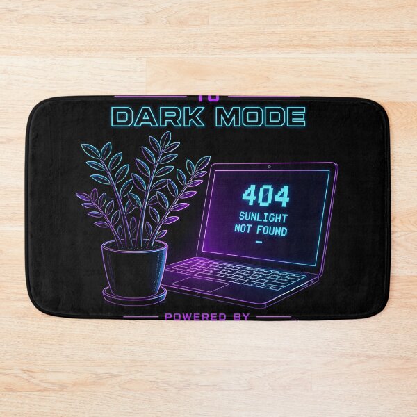 Item preview, Adapted To Dark Mode 404 Sunlight Not Found Plant Parent designed and sold by ThirdShiftLab.