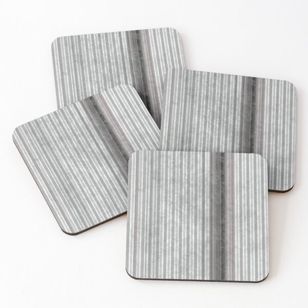 Item preview, Weathered Galvanized Corrugated Metal Texture designed and sold by Sybille-Yates.