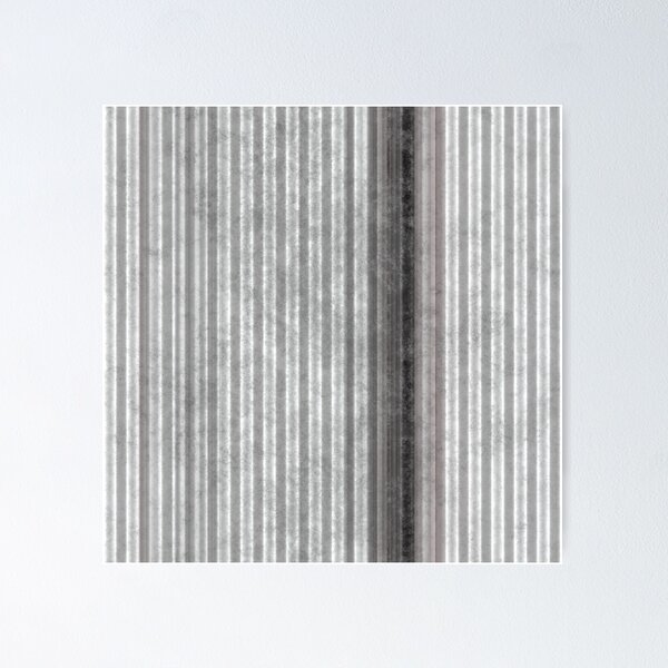 Item preview, Weathered Galvanized Corrugated Metal Texture designed and sold by Sybille-Yates.
