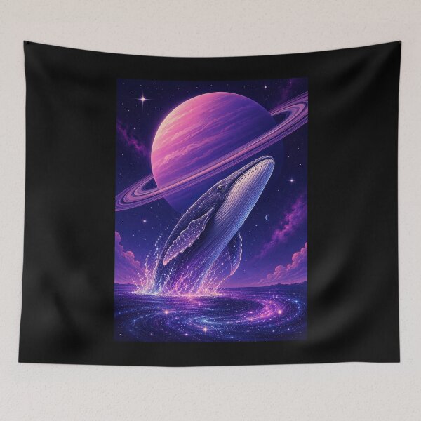 Item preview, Cosmic Breach Beneath the Rings  designed and sold by Sketchlegacy.