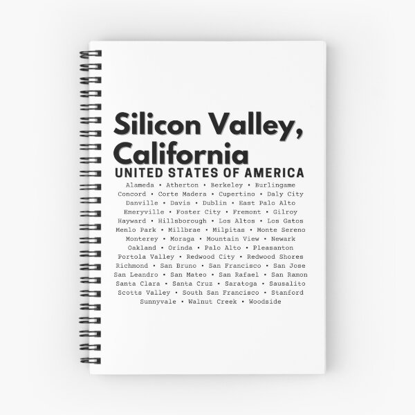 Item preview, Silicon Valley Cities designed and sold by SiliconValleyUS.