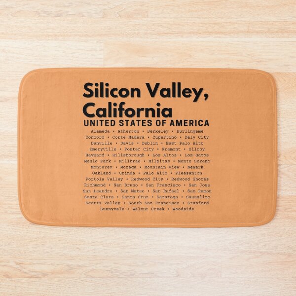 Item preview, Silicon Valley Cities designed and sold by SiliconValleyUS.