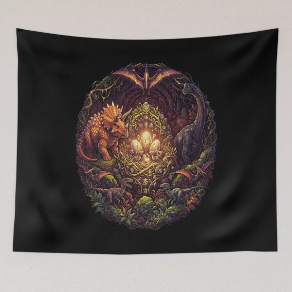 Item preview, Dinosaur Nativity Scene designed and sold by ChiqueAvenue.
