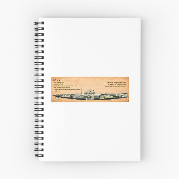 Item preview, Sm U-9 German Wwi Submarine Cutaway Diagram designed and sold by che-lseyhartman.