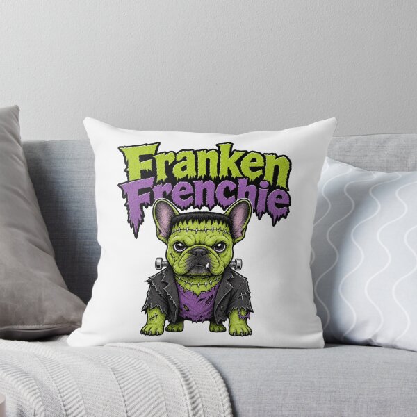 Item preview, Franken Frenchie Halloween designed and sold by BearLoveDesign.